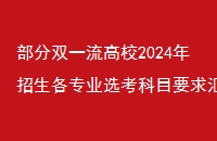 ˫һУ2024רҵѡĿҪ